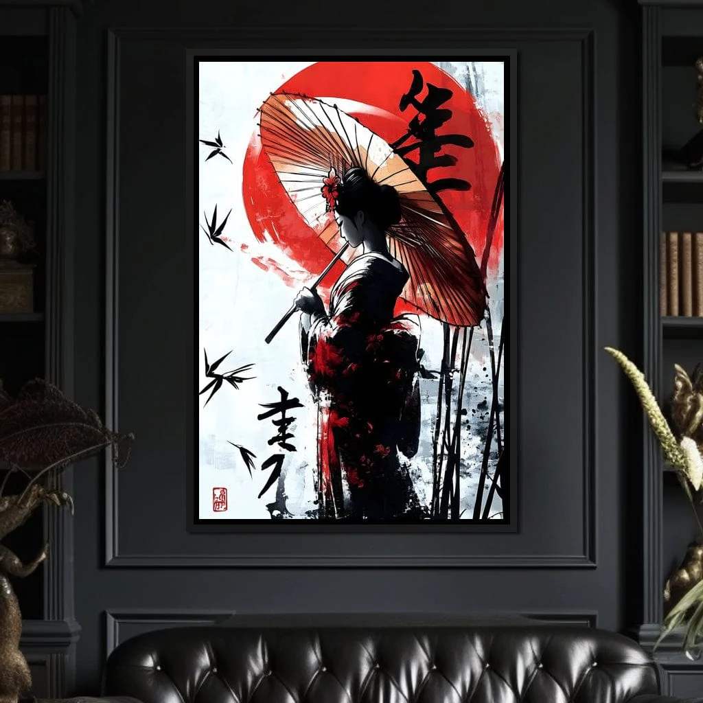 Geisha Elegance Sunlit Shadows - Image 12