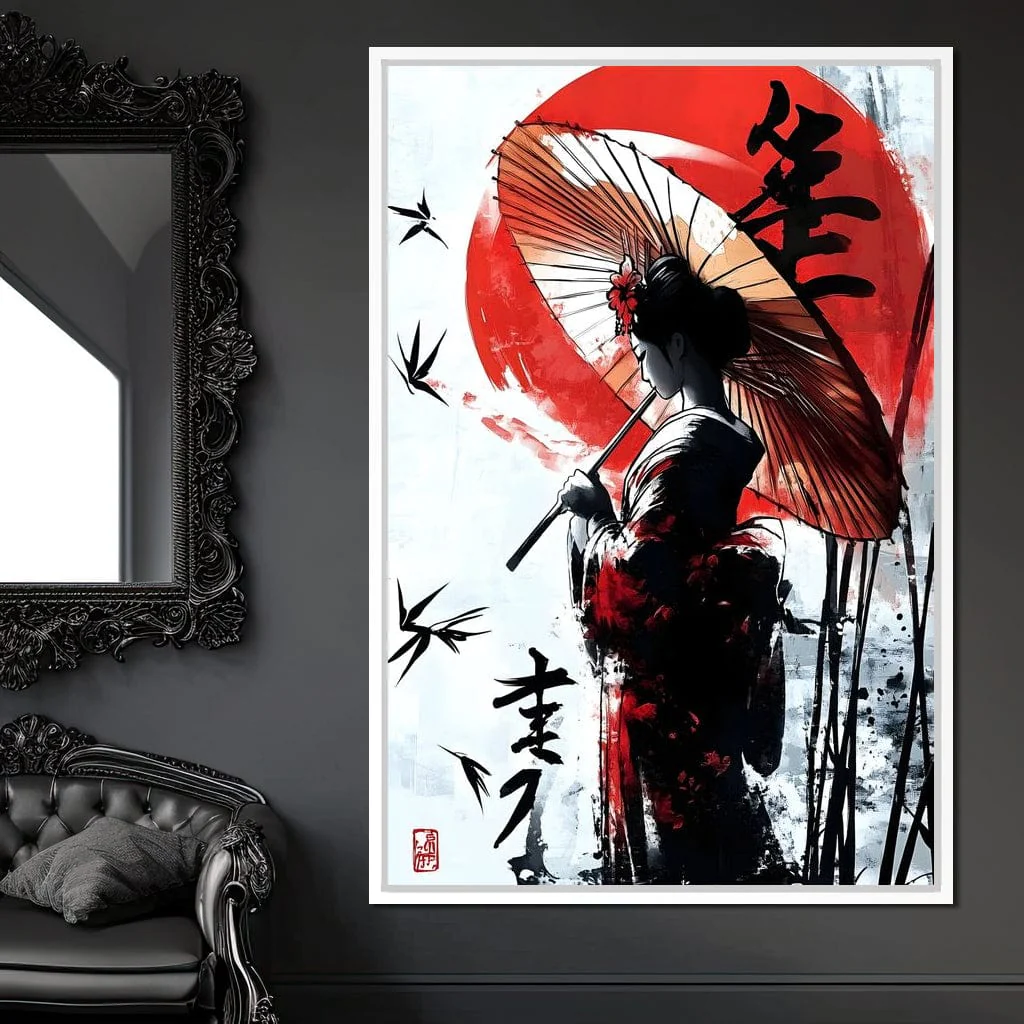Geisha Elegance Sunlit Shadows - Image 4