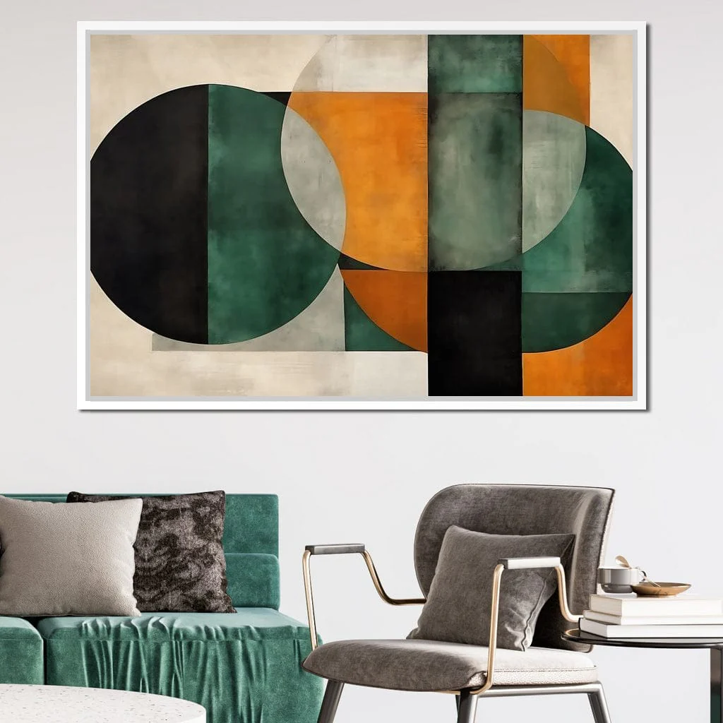 Geometric Ochre Jade Balance - Image 10