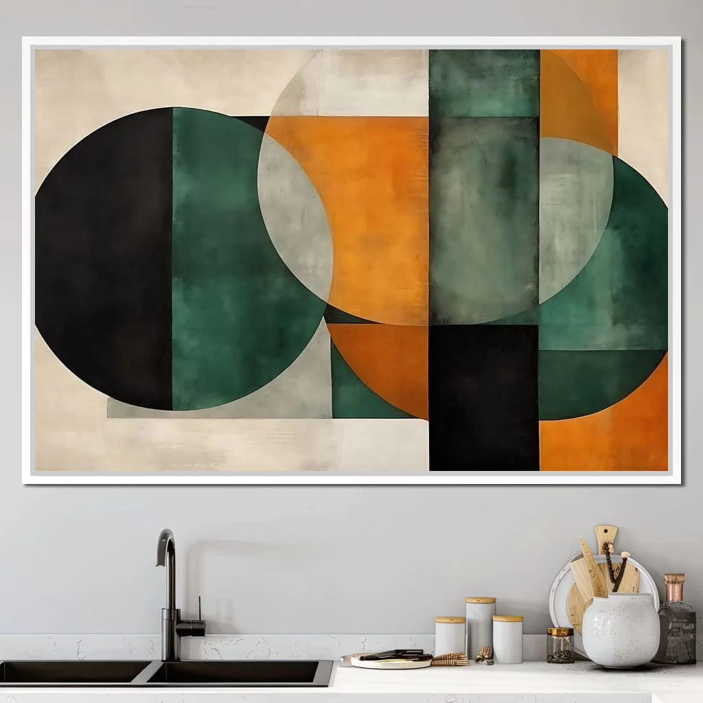 Geometric Ochre Jade Balance - Image 11