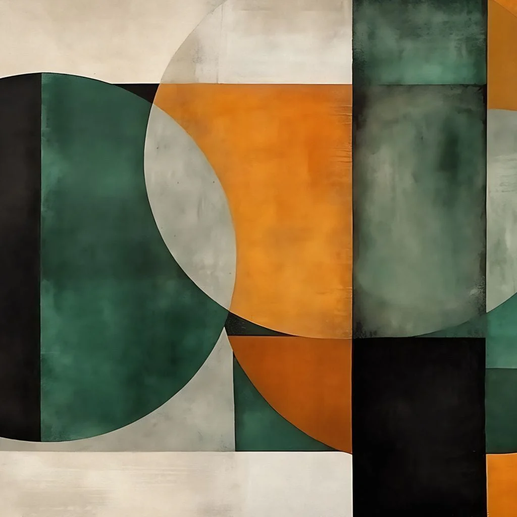 Geometric Ochre Jade Balance - Image 14