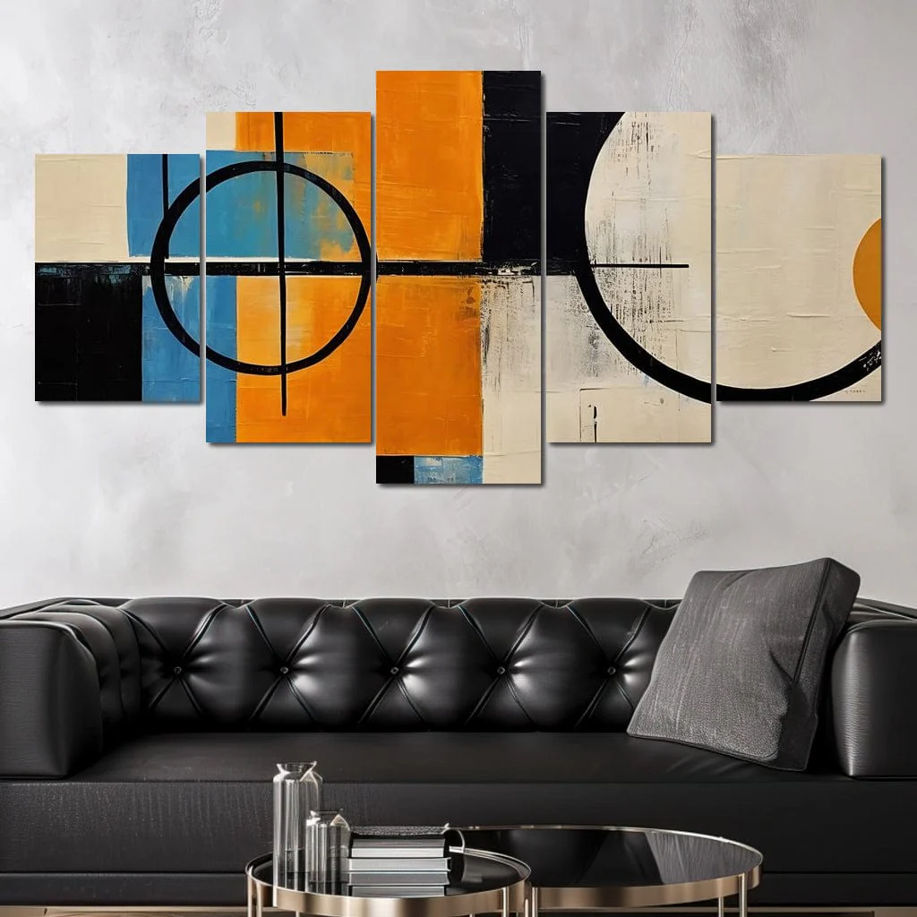 Geometric Orbit Mid Century Clash - Image 2