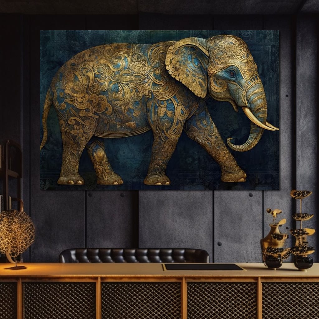 Gilded Grey Elephant - Image 7
