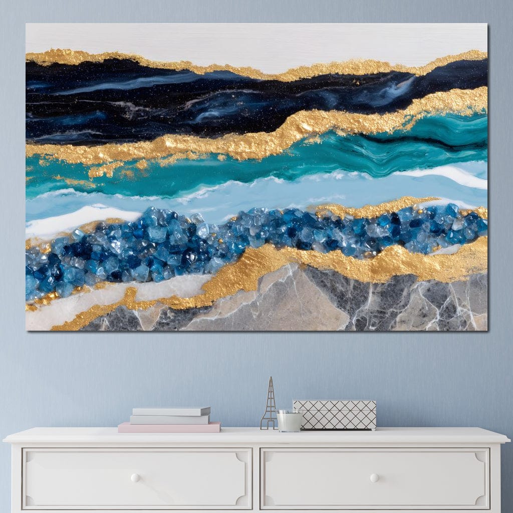Gilded Ocean Geode Flow - Image 7