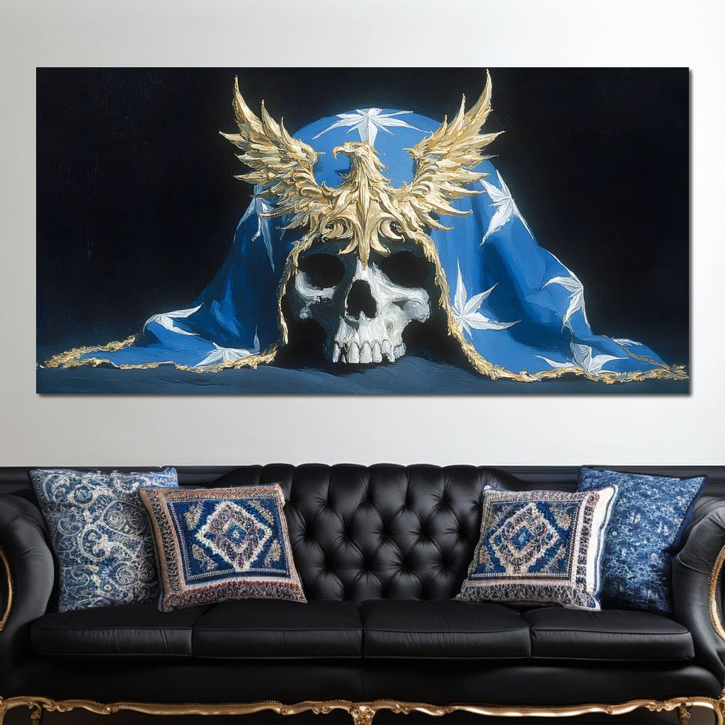 Gilded Phoenix Star Skull - Image 8