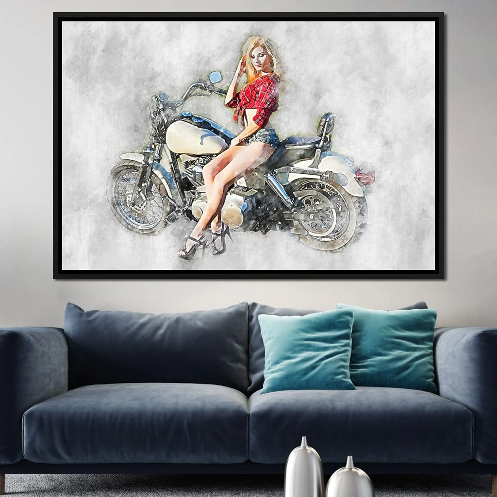 Girl Motorcycle - Mateo - Image 11