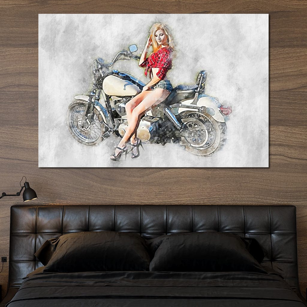Girl Motorcycle - Mateo - Image 2
