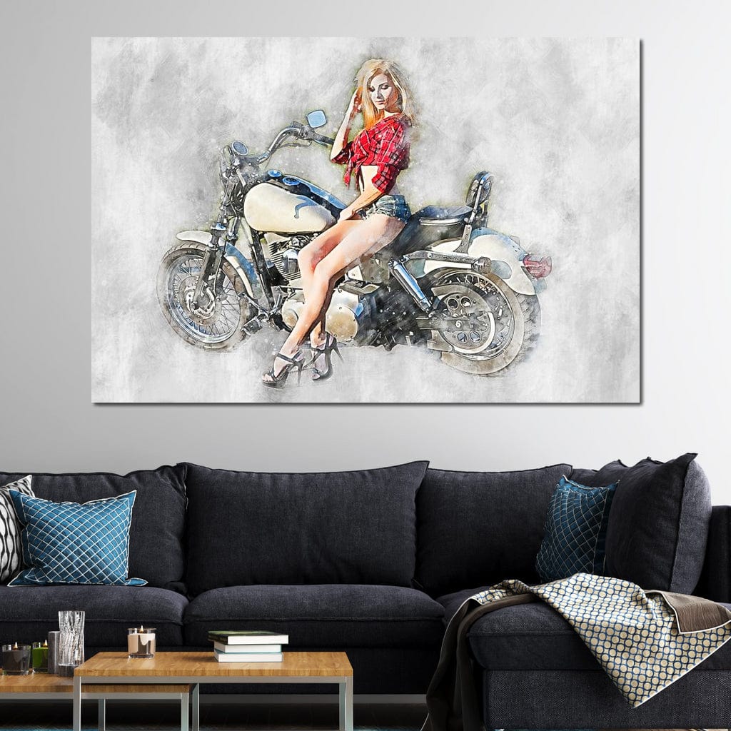 Girl Motorcycle - Mateo - Image 3
