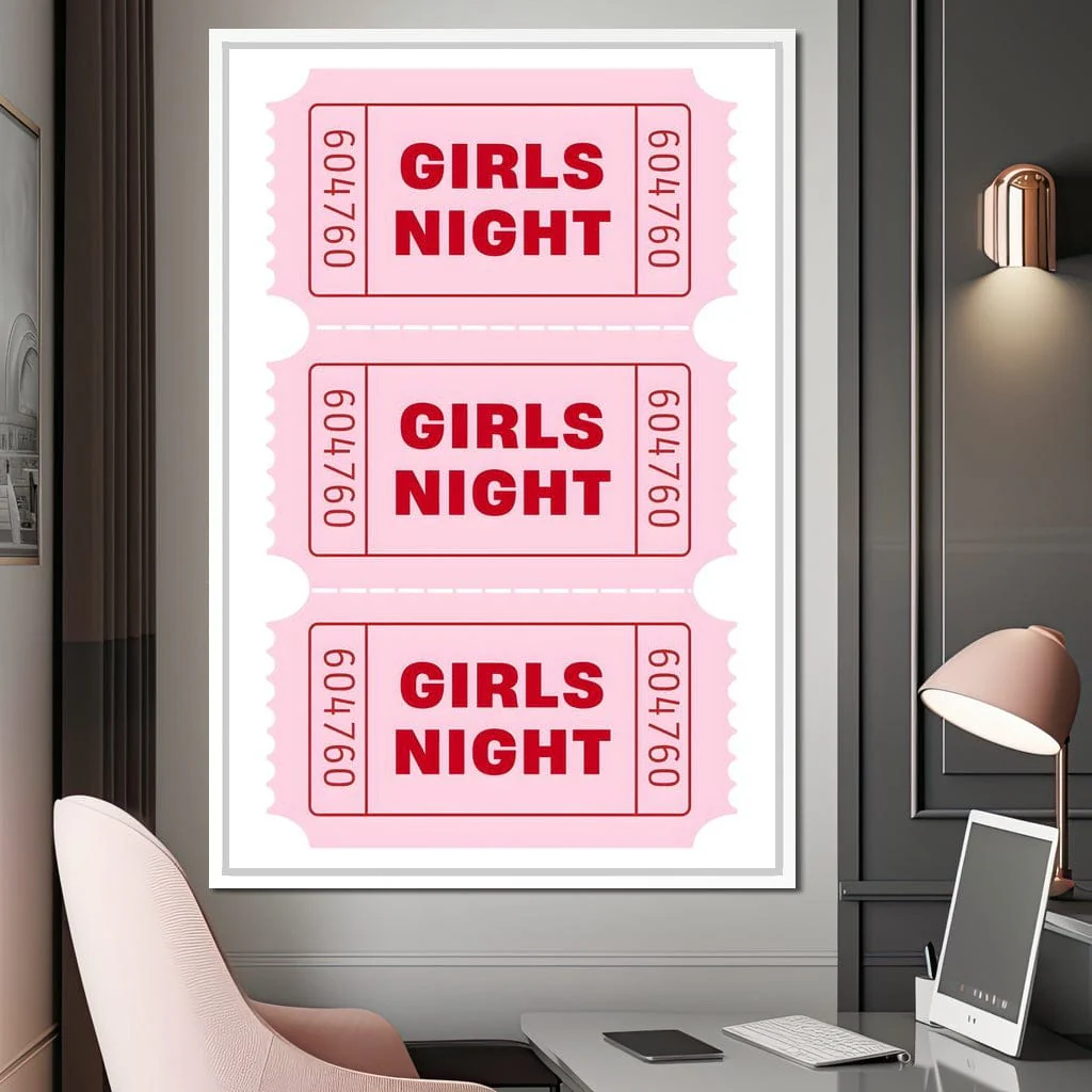 Girls Night Pink Ticket Trio - Image 2