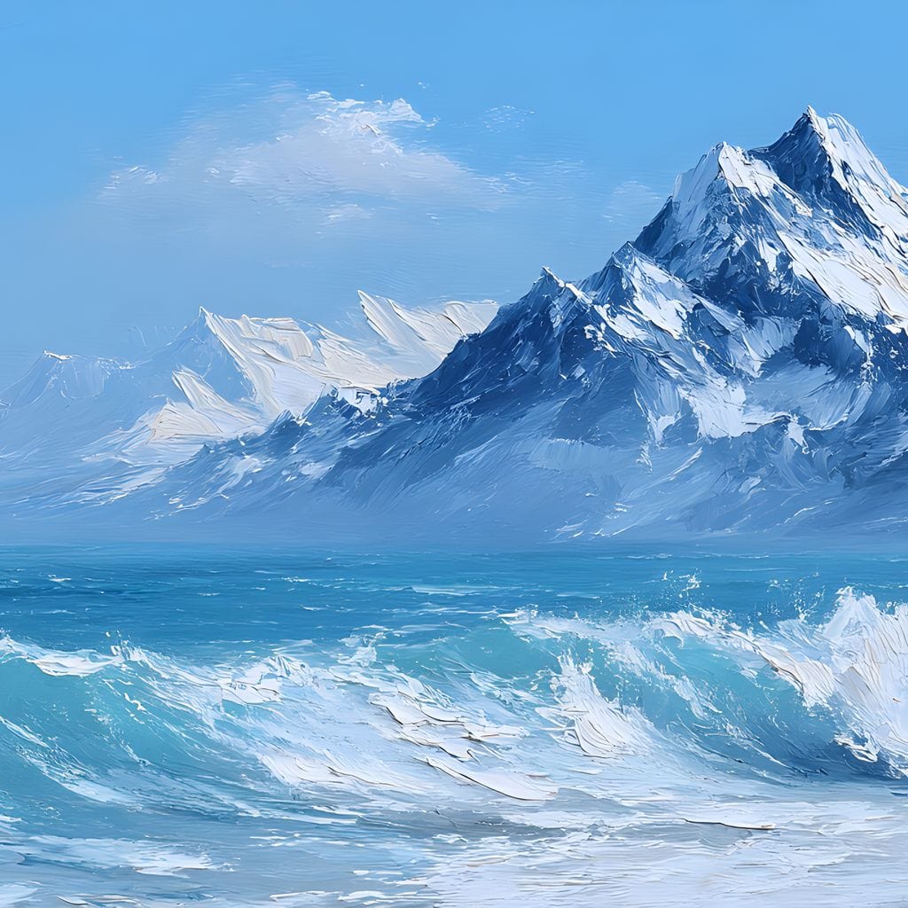 Glacial Peaks Ocean Crescendo - Image 14