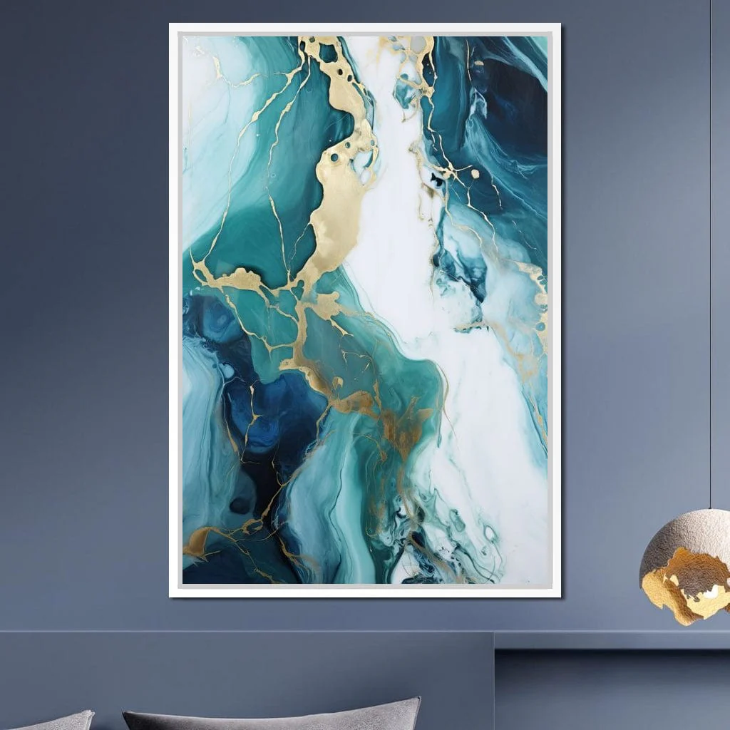 Glossy Marbling Liquid Abstraction - Image 5