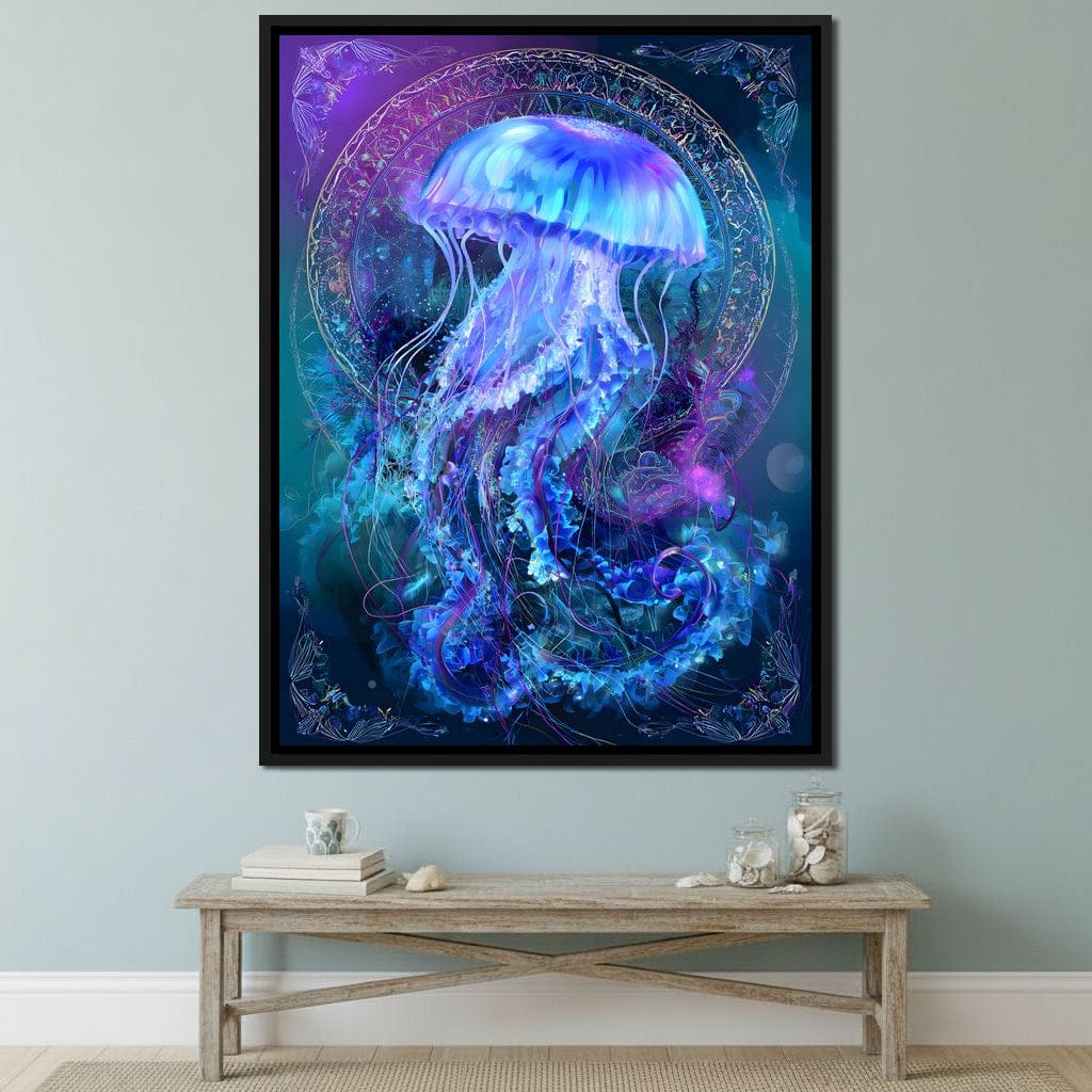Glowing Jellyfish Ocean Ballet - Image 9