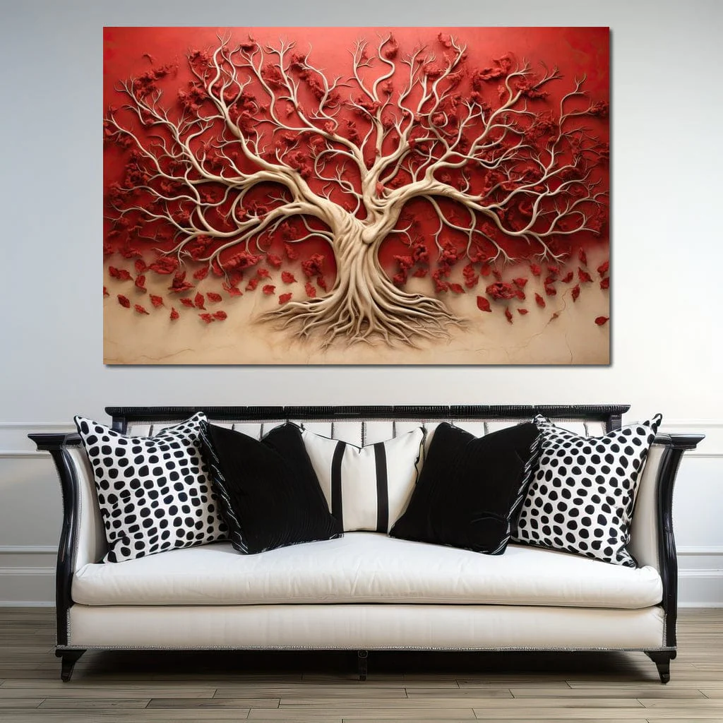 Gold and Red Tree of Life - Image 14