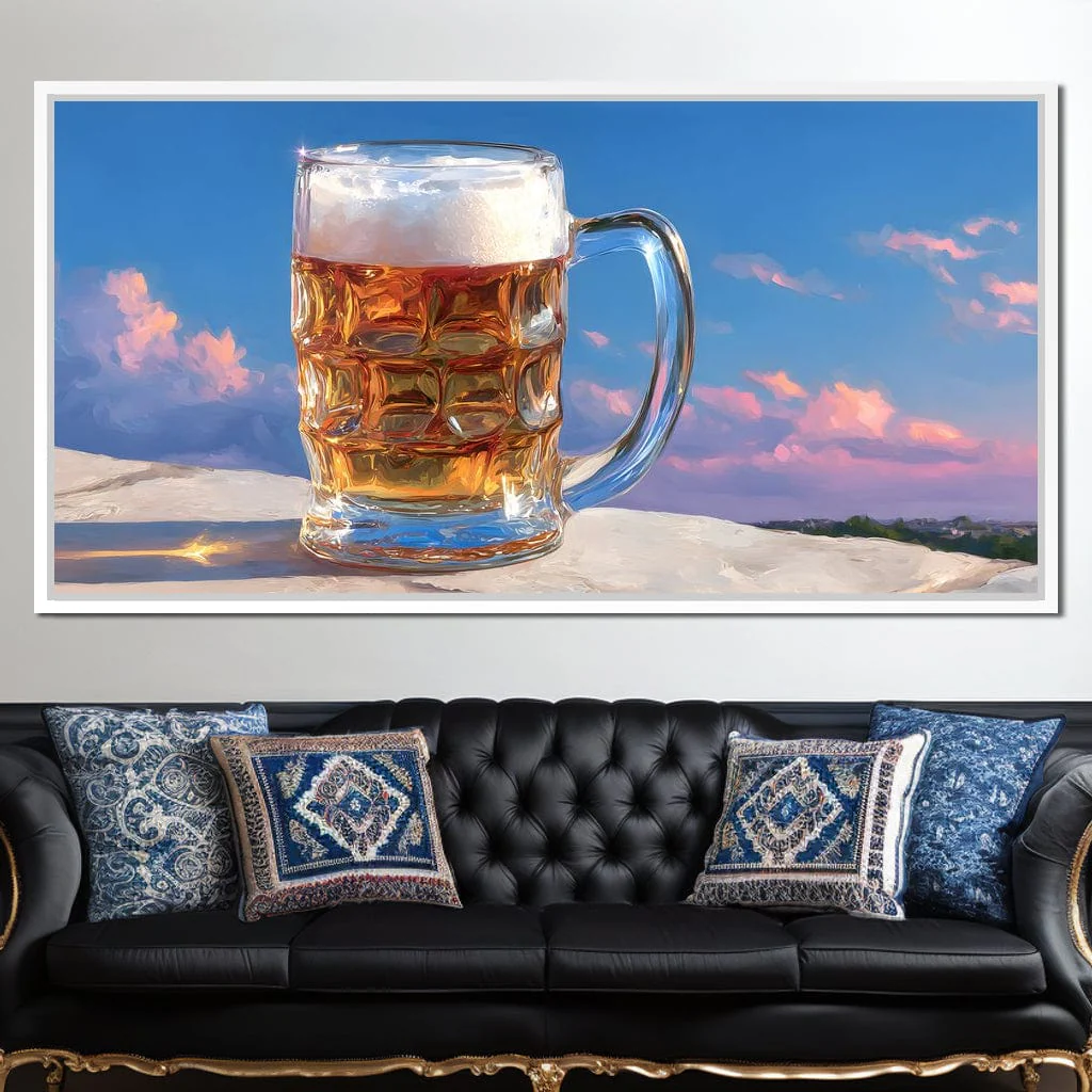 Golden Beer Reflections - Image 10