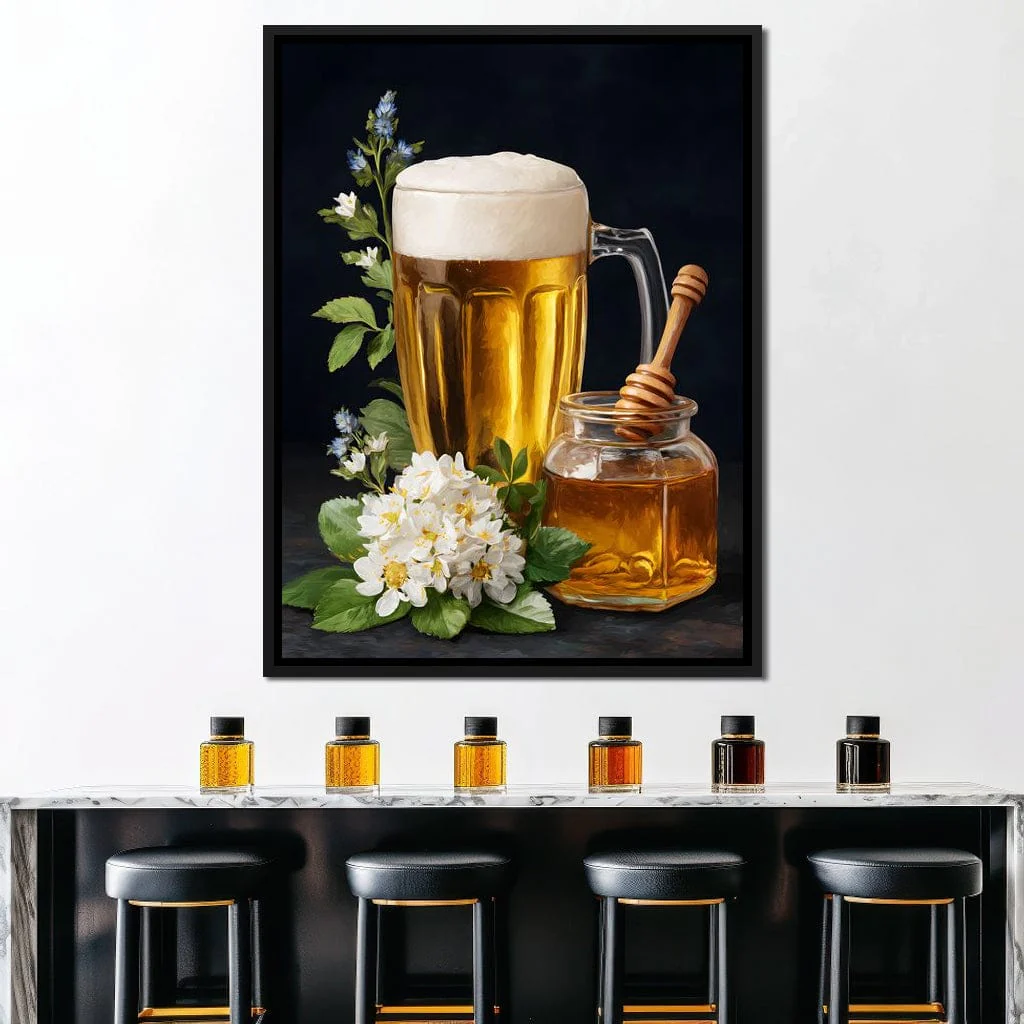 Golden Beer With Honey - Image 9