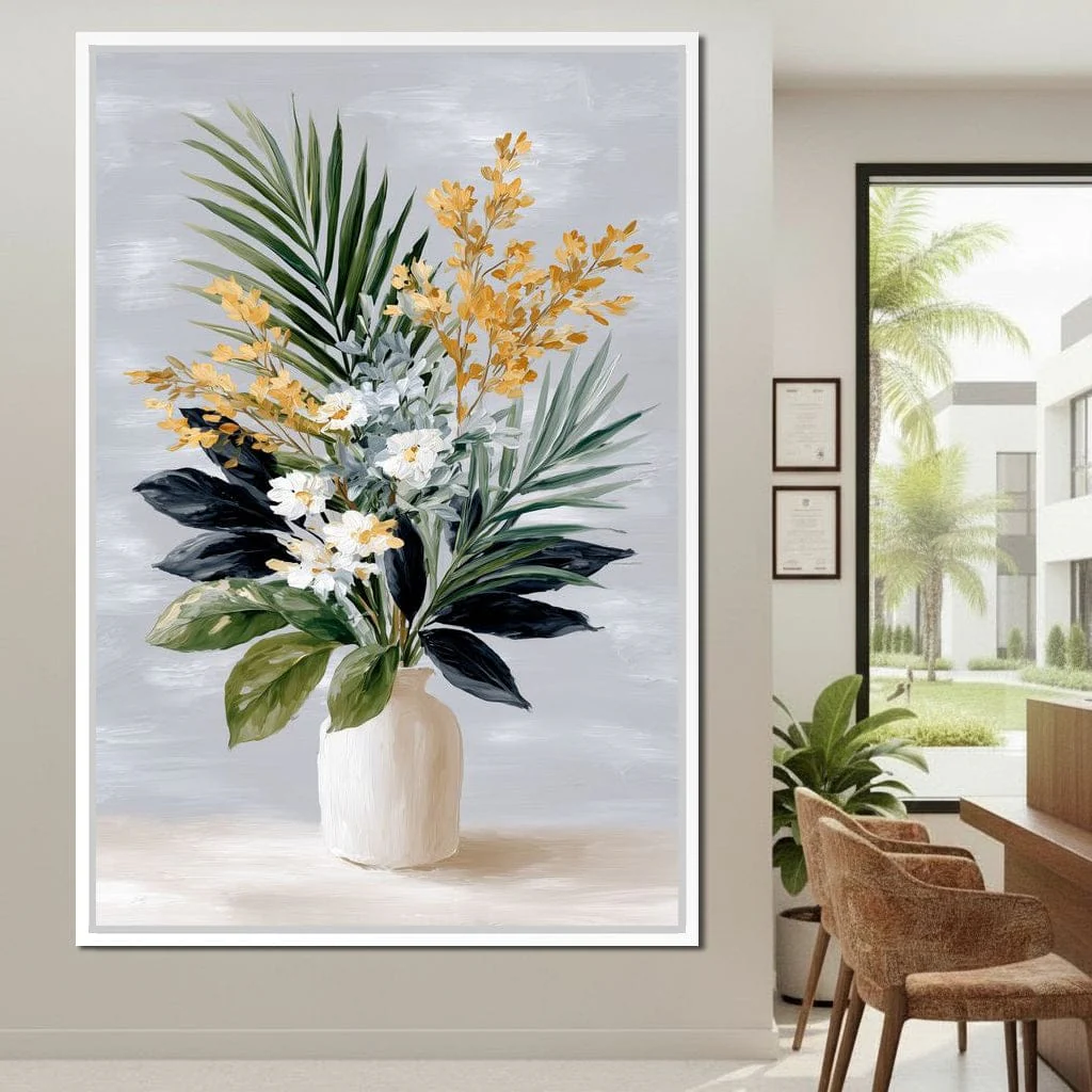 Golden Botanicals Still Life - Image 6