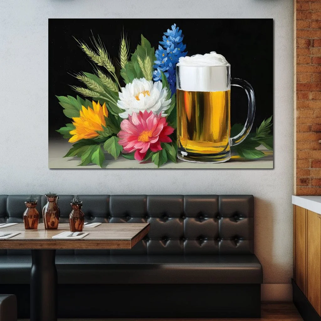Golden Brew With Blossoms - Image 7
