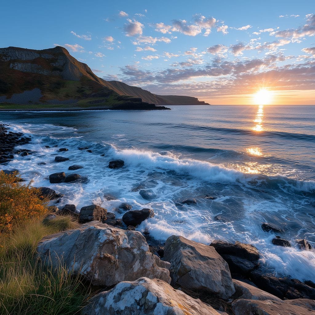 Golden Coastline Sunrise Tide - Image 15
