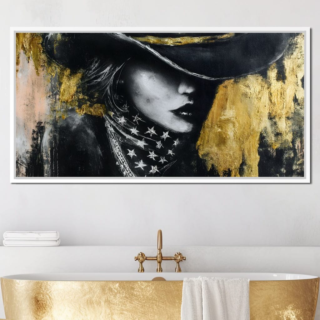 Golden Cowgirl Noir Star Silhouette - Image 6