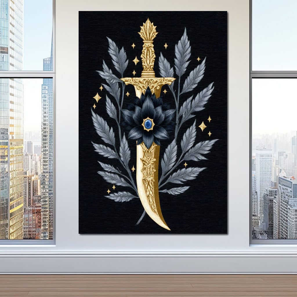 Golden Dagger Midnight Floral - Image 7