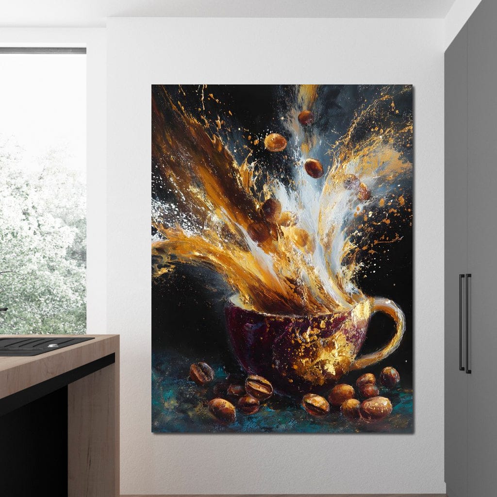 Golden Espresso Burst Cup - Image 6