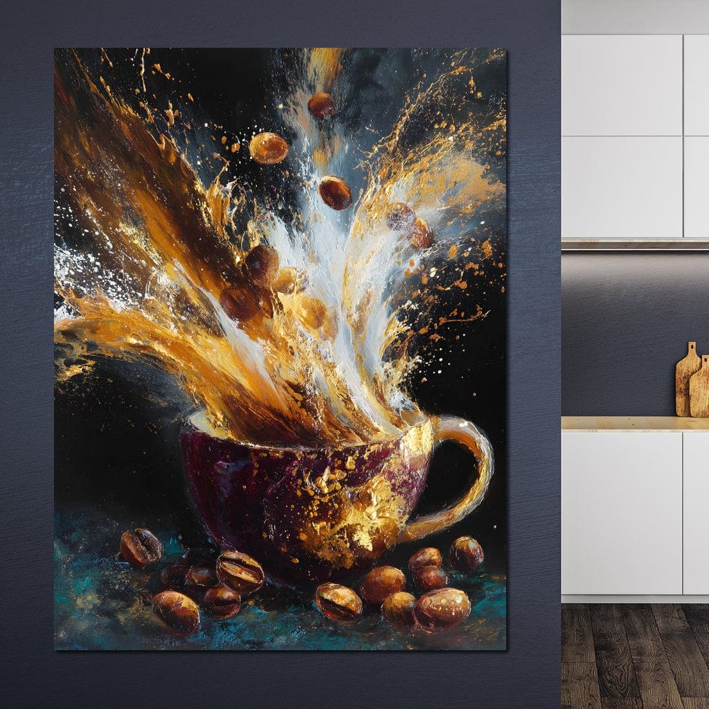 Golden Espresso Burst Cup - Image 7
