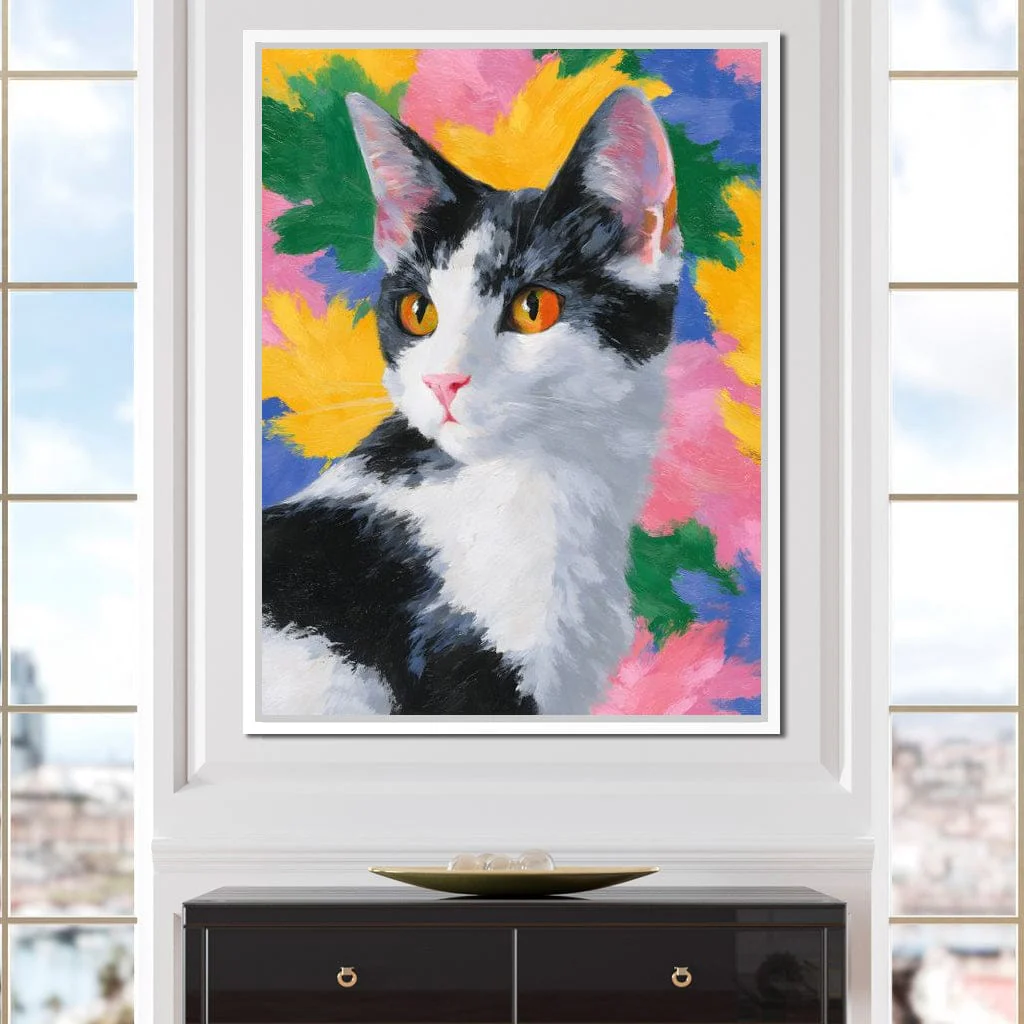 Golden Eyed Feline Brush Garden - Image 12