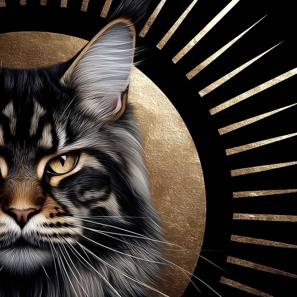 Golden Feline Radiant Majesty - Image 14