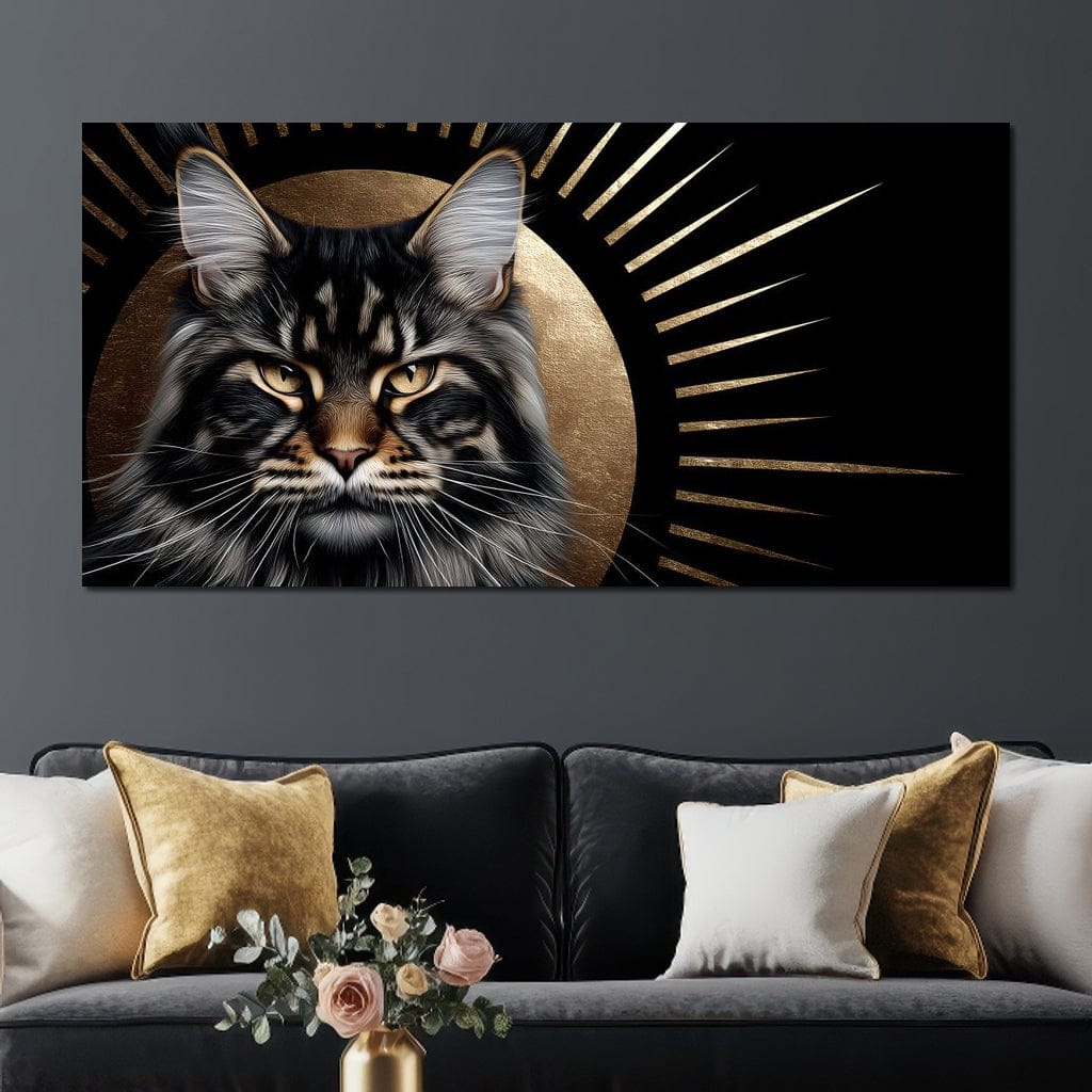 Golden Feline Radiant Majesty - Image 9