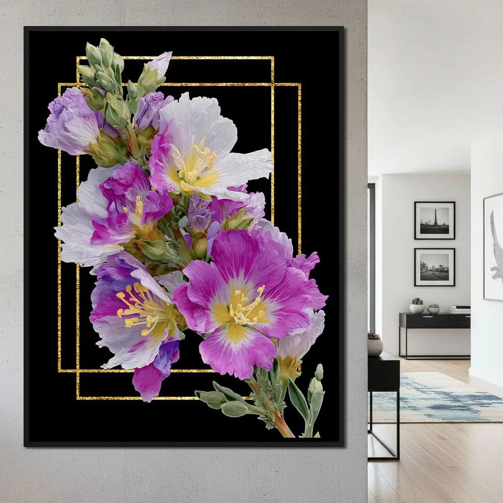 Golden Frame Petal Radiance - Image 3