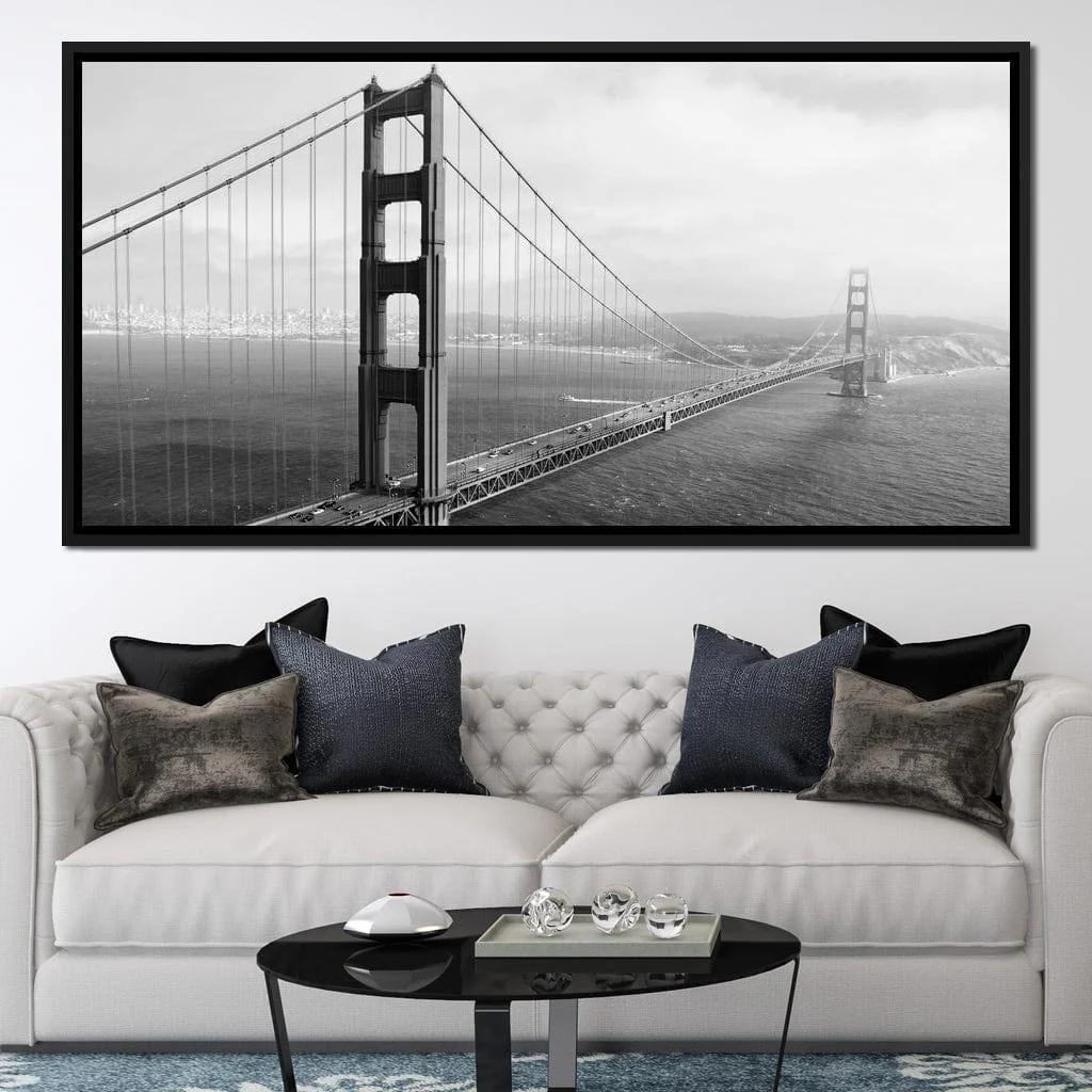 Golden Gate Bridge in Black & White
