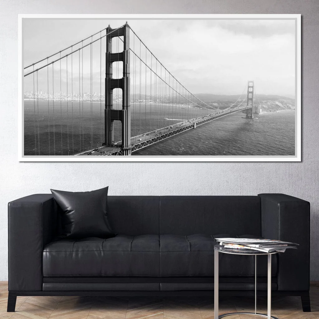 Golden Gate Bridge in Black & White - Image 12