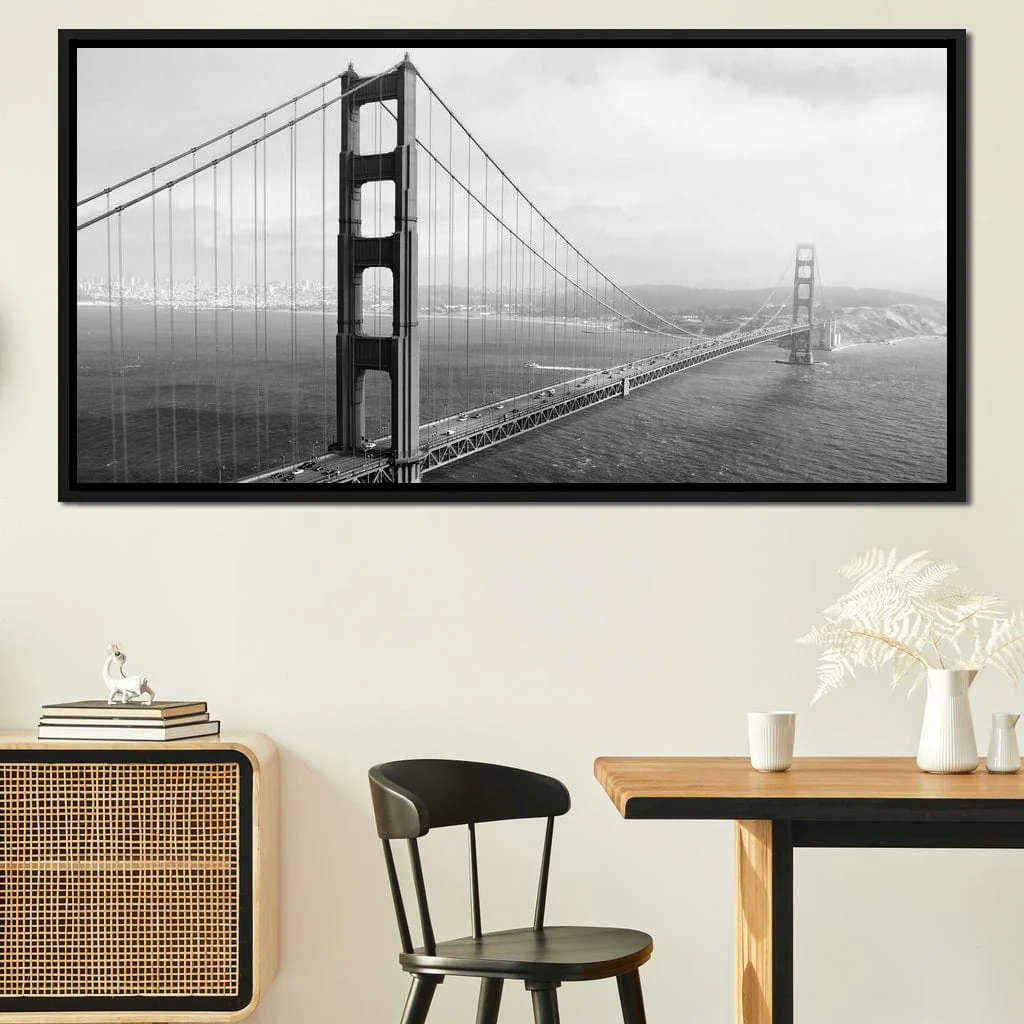 Golden Gate Bridge in Black & White - Image 9