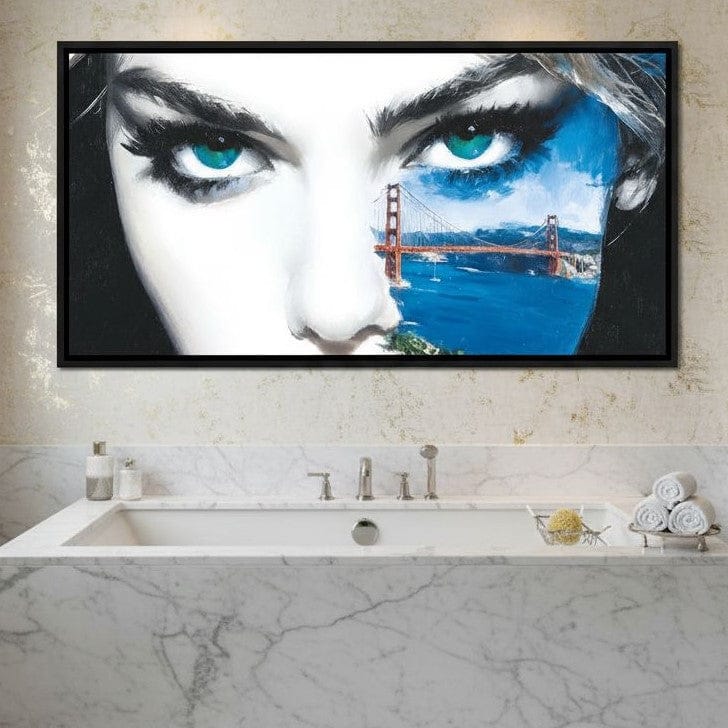Golden Gate Reflections Within Eyes - Image 3