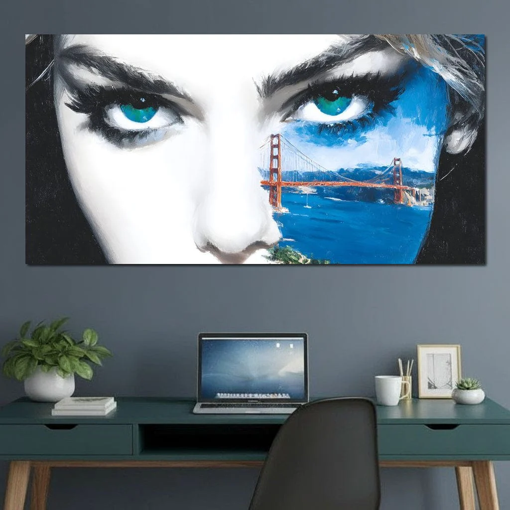 Golden Gate Reflections Within Eyes - Image 6