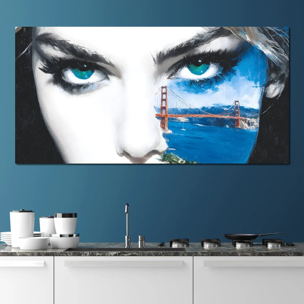 Golden Gate Reflections Within Eyes - Image 7