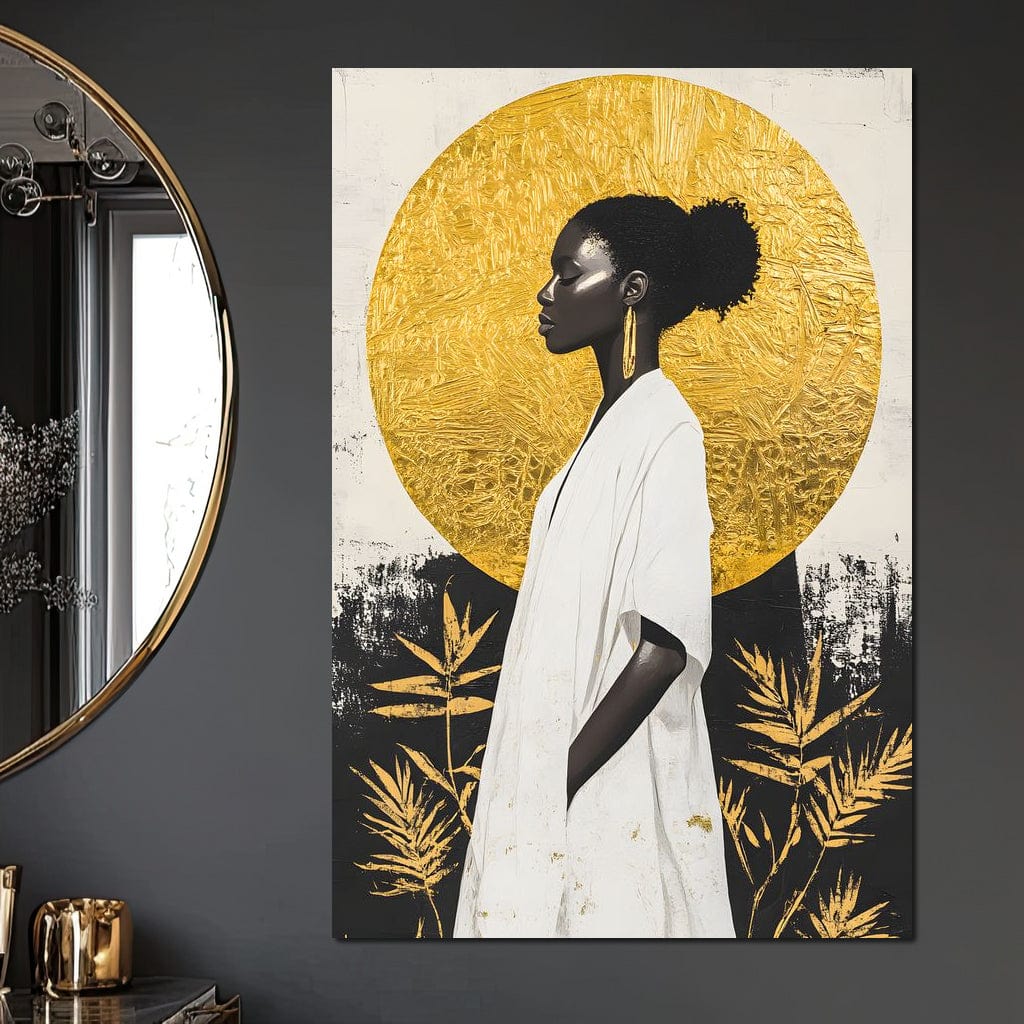 Golden Halo Afrocentric Poise - Image 11