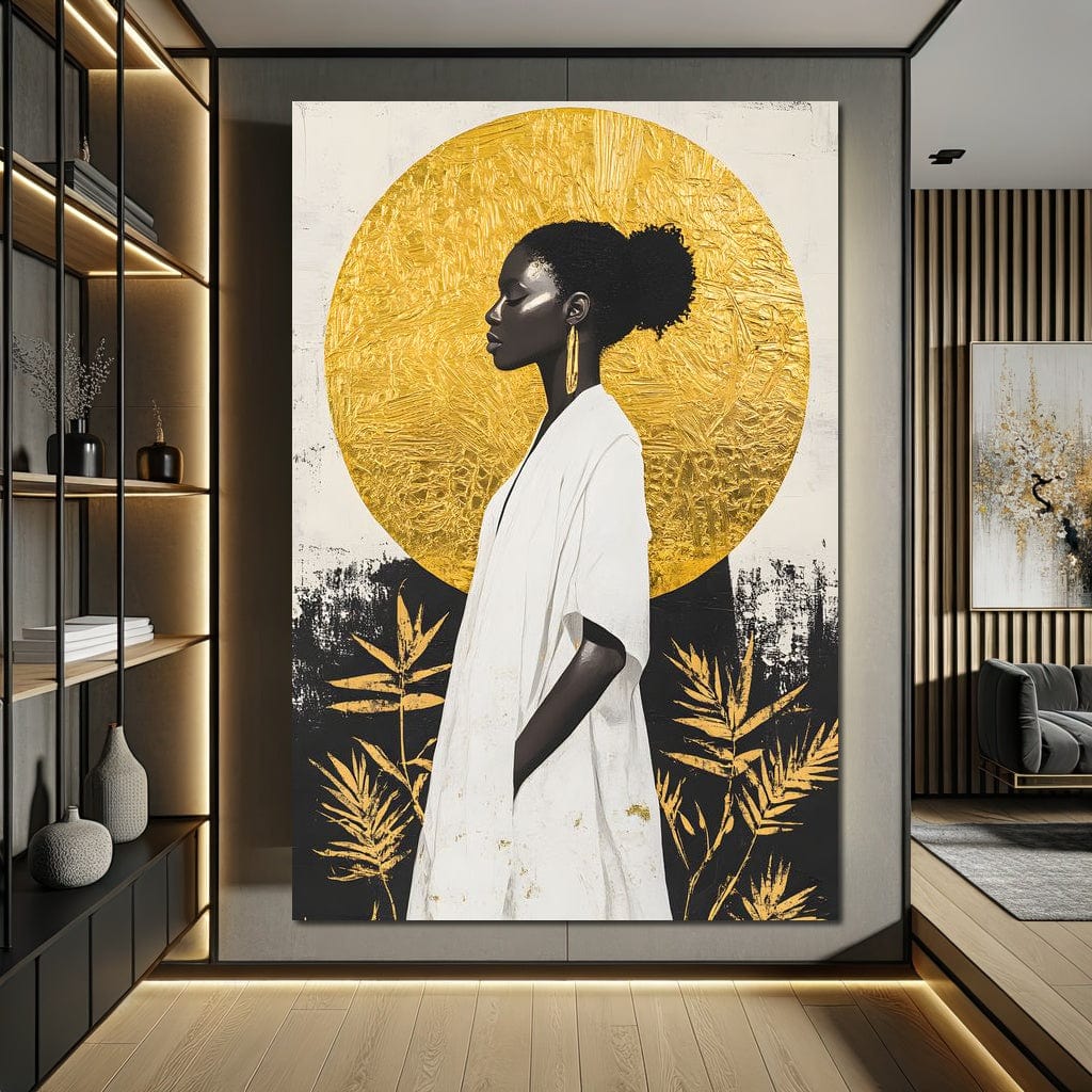 Golden Halo Afrocentric Poise - Image 9