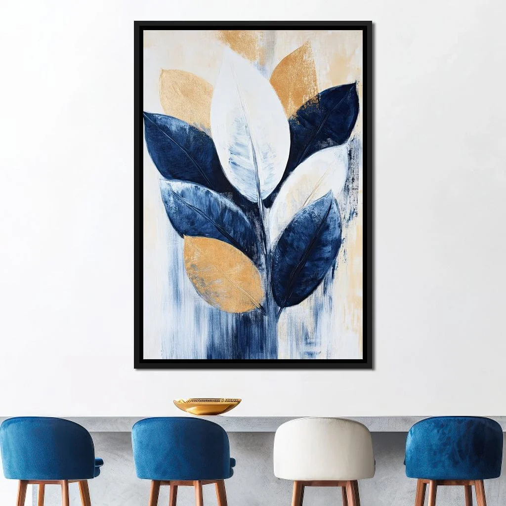 Golden Indigo Leaves - Image 7