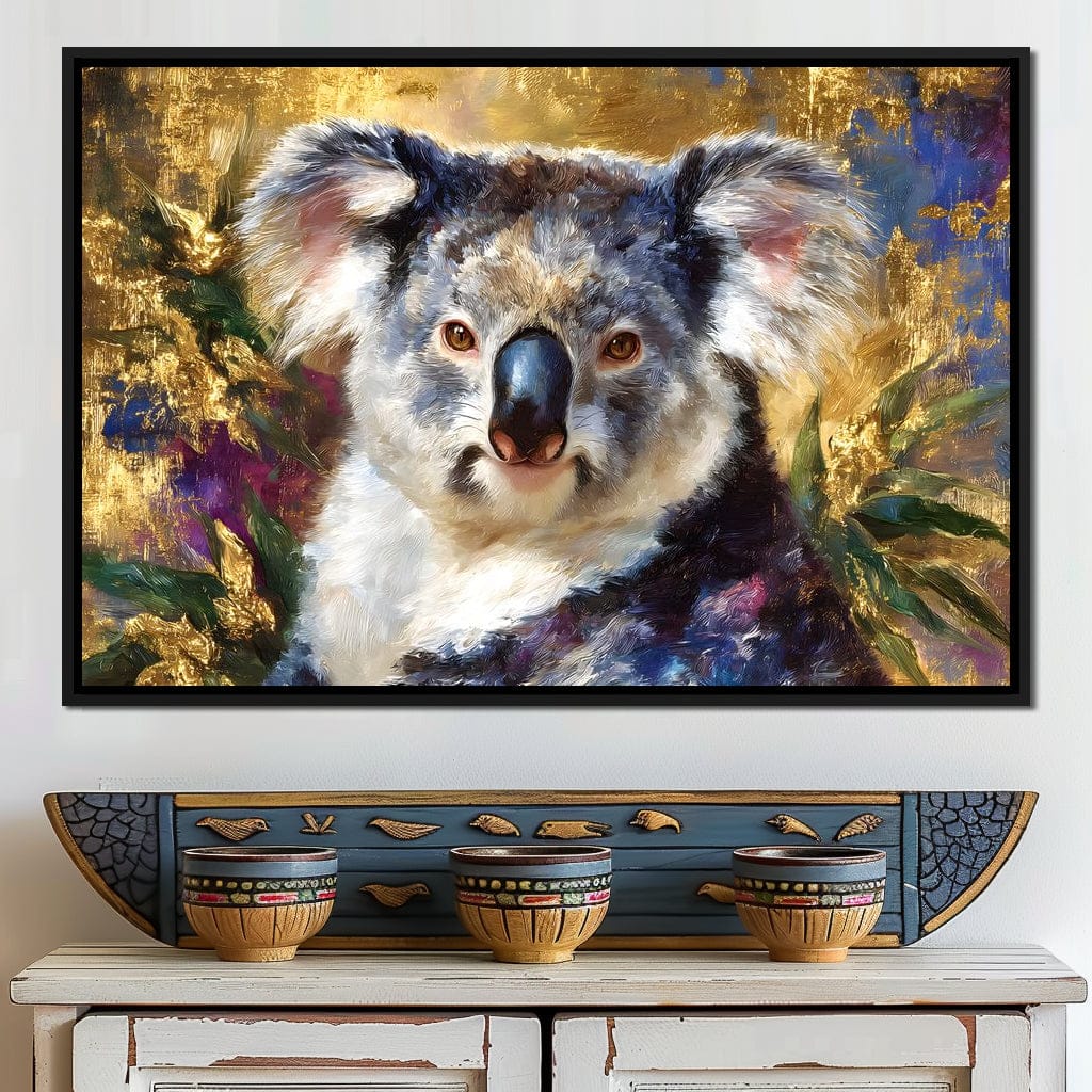 Golden Koala Portrait Glow - Neal Hackett - Image 5