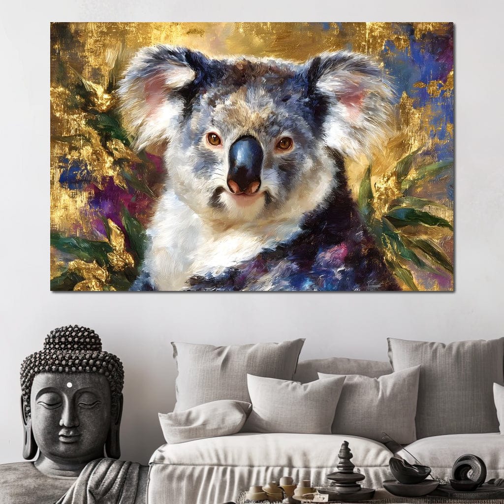 Golden Koala Portrait Glow - Neal Hackett - Image 7
