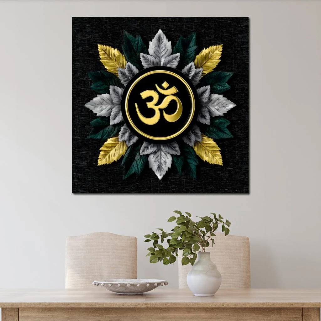 Golden Leaf Mandala Aura - Image 10