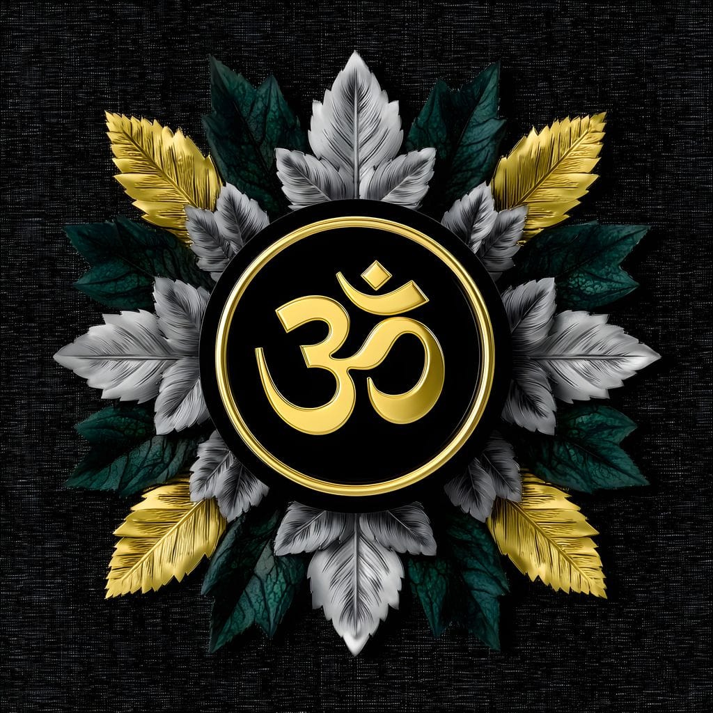 Golden Leaf Mandala Aura - Image 13