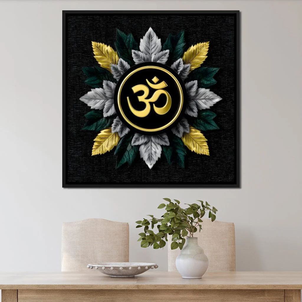 Golden Leaf Mandala Aura - Image 4