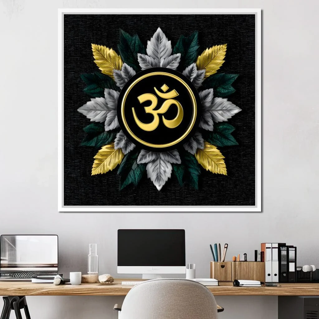 Golden Leaf Mandala Aura - Image 7