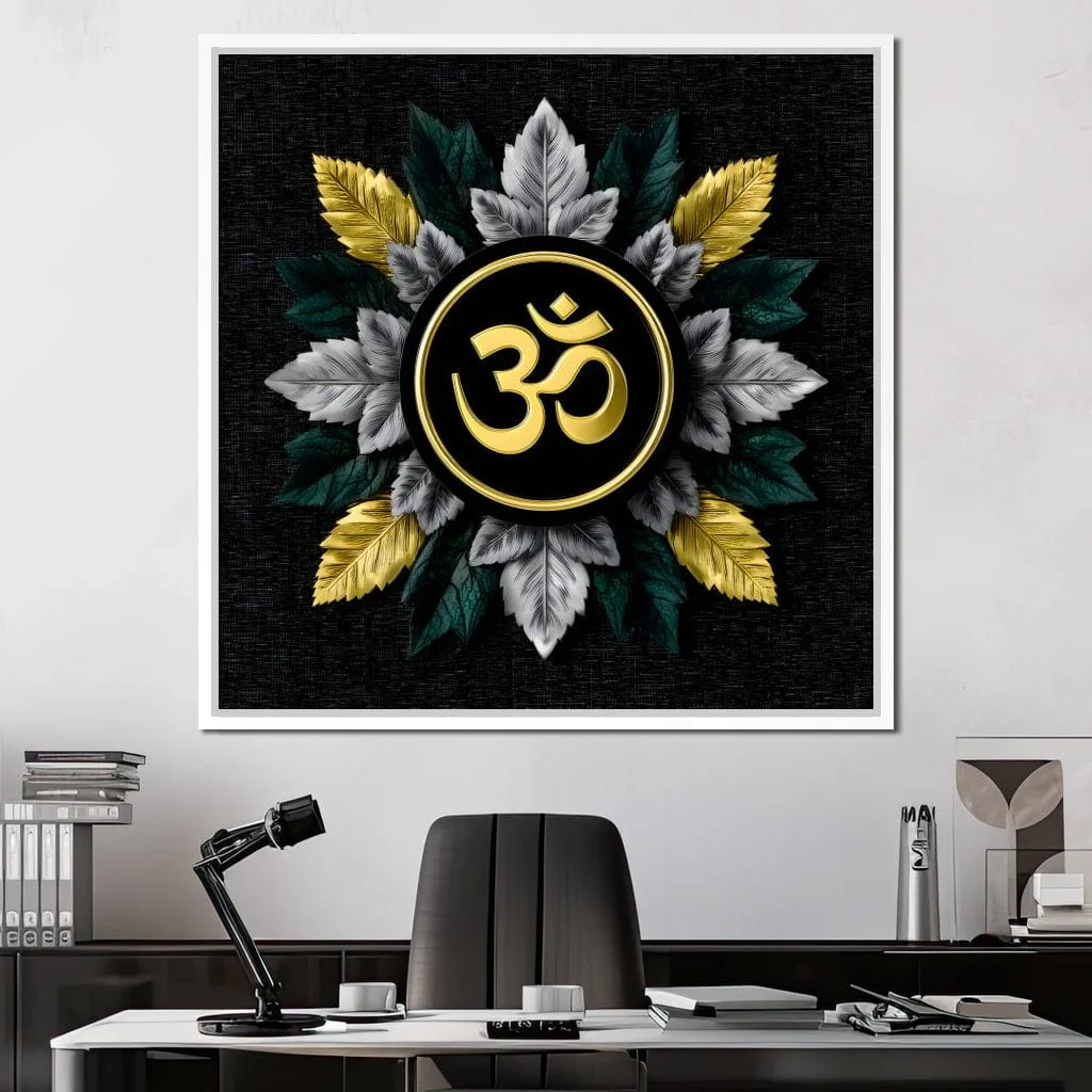 Golden Leaf Mandala Aura - Image 8