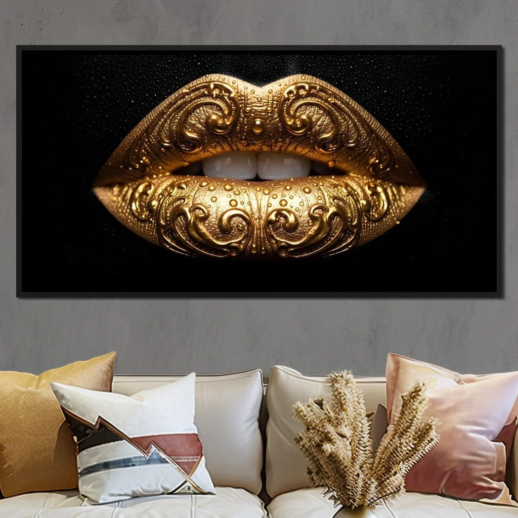 Golden Lips Elegance Illumination - Image 2