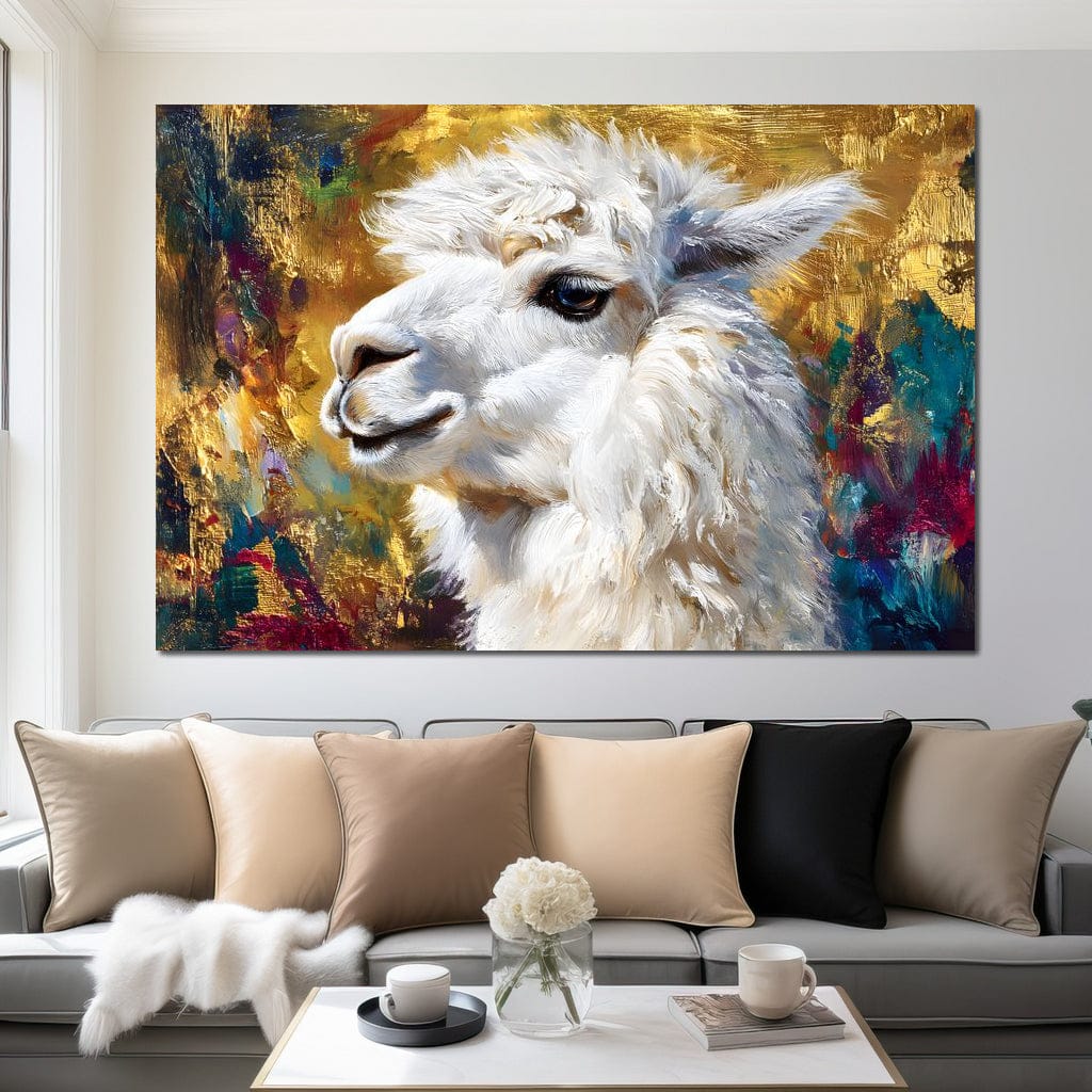 Golden Llama Portrait Glow - Neal Hackett - Image 10