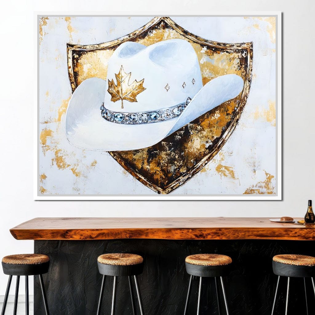 Golden Maple Leaf Western Hat - Image 7