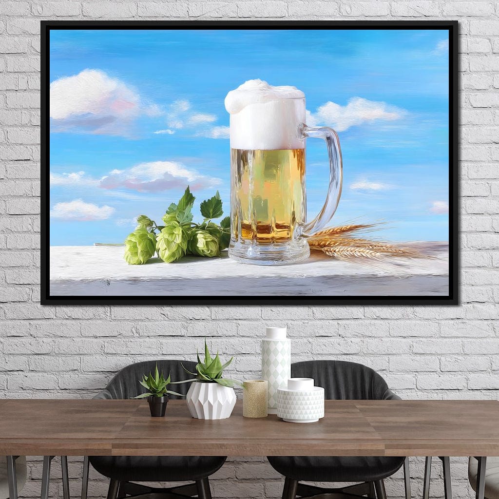 Golden Mug Amidst Summer Clouds - Image 5